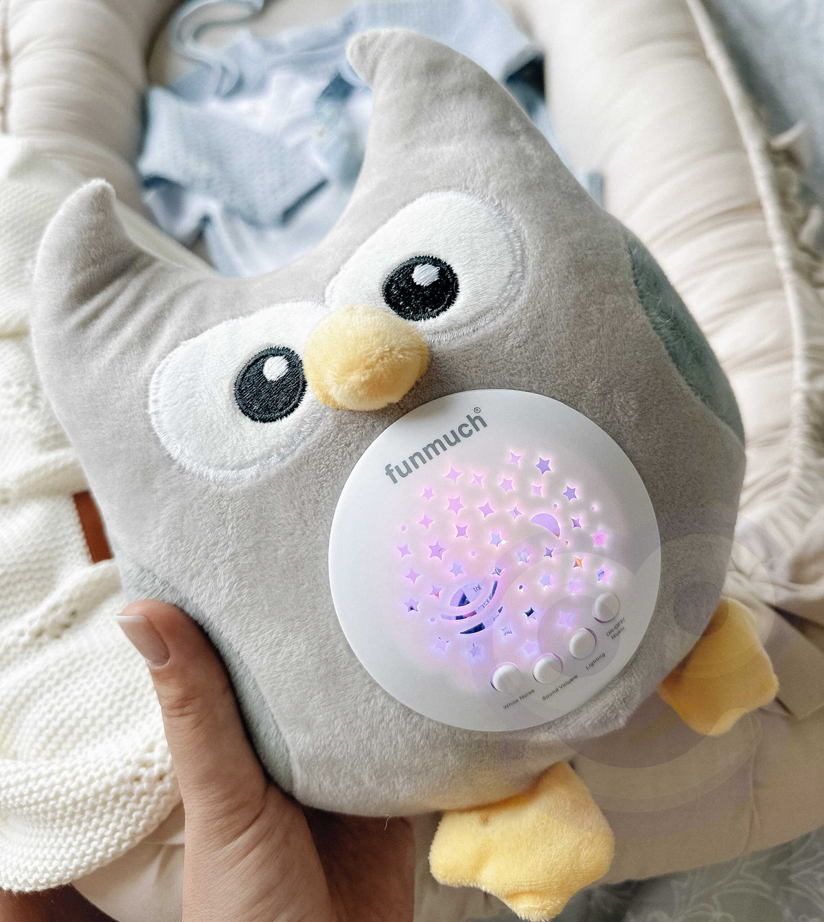 Woopie Baby miega pūce – mazulis iemieg kopā ar pūci
