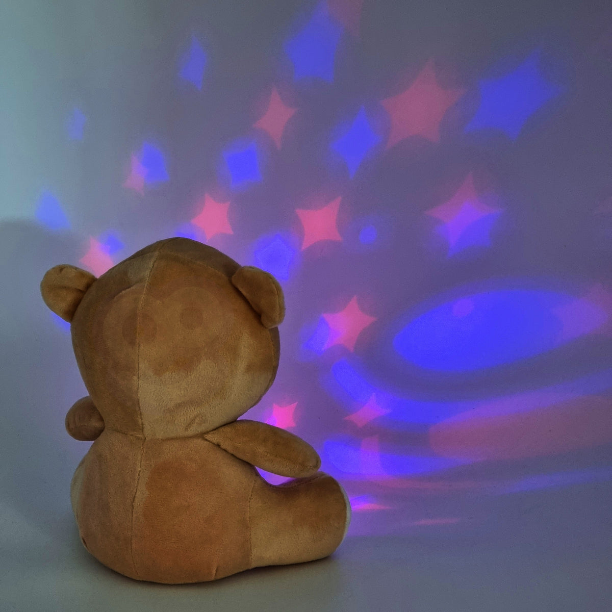Woopie Baby lācītis ar projektoru – mīksts plīša lācītis
