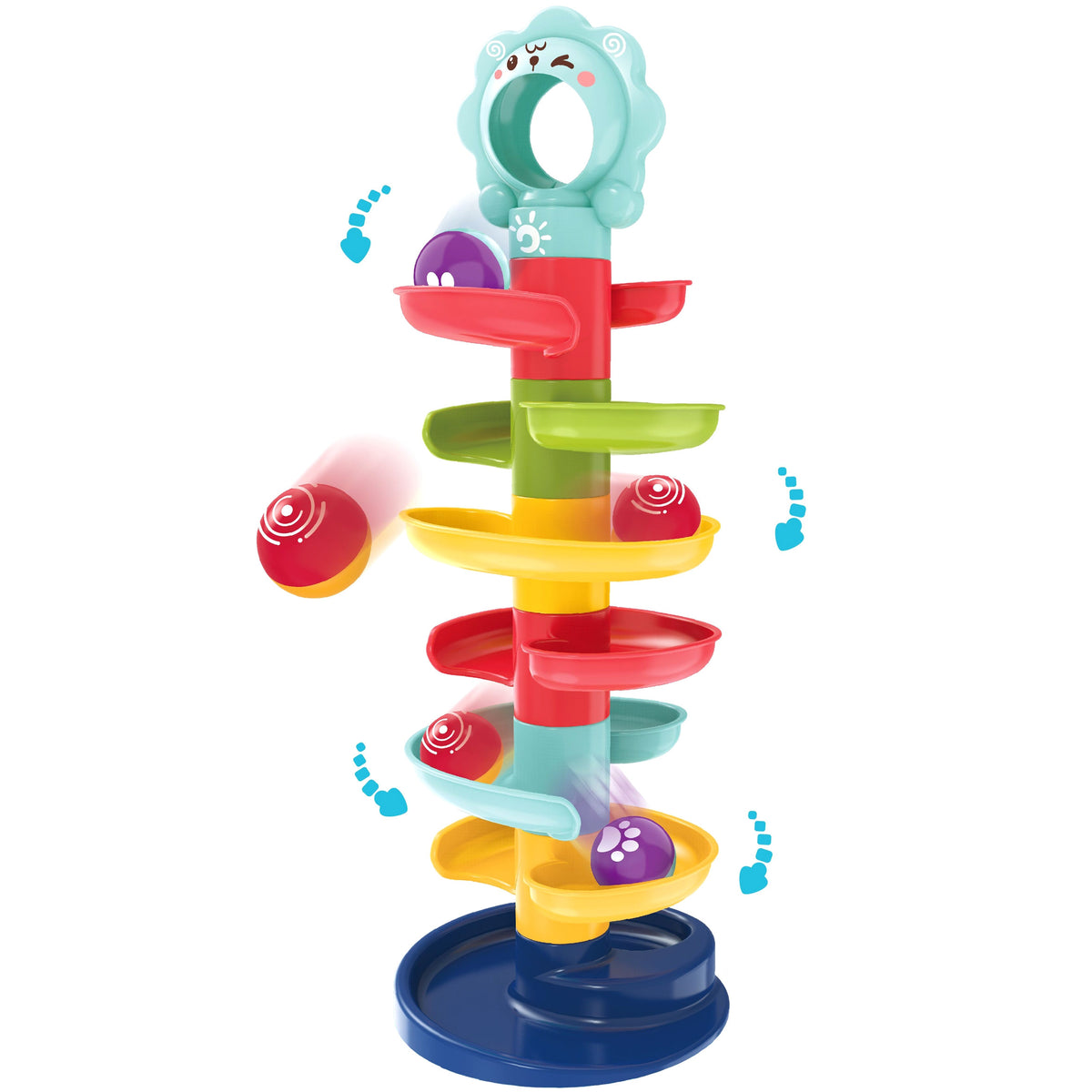 Woopie Baby spiral ball tower 2 – baby watching
