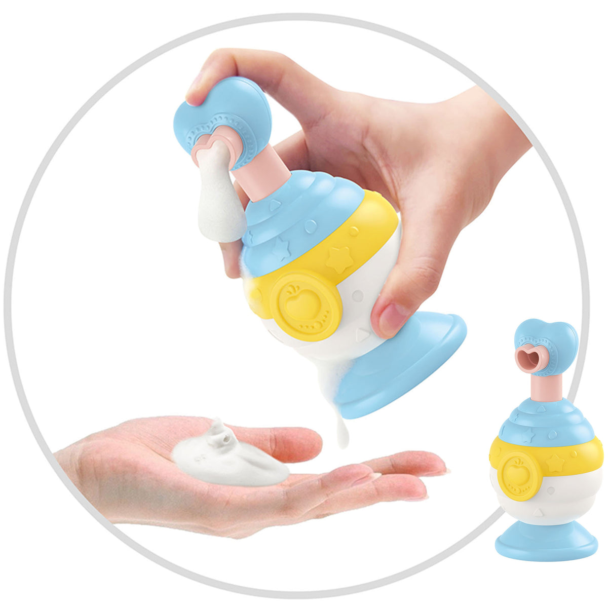 Woopie Baby vannas komplekts – pārplūdes krūzīte