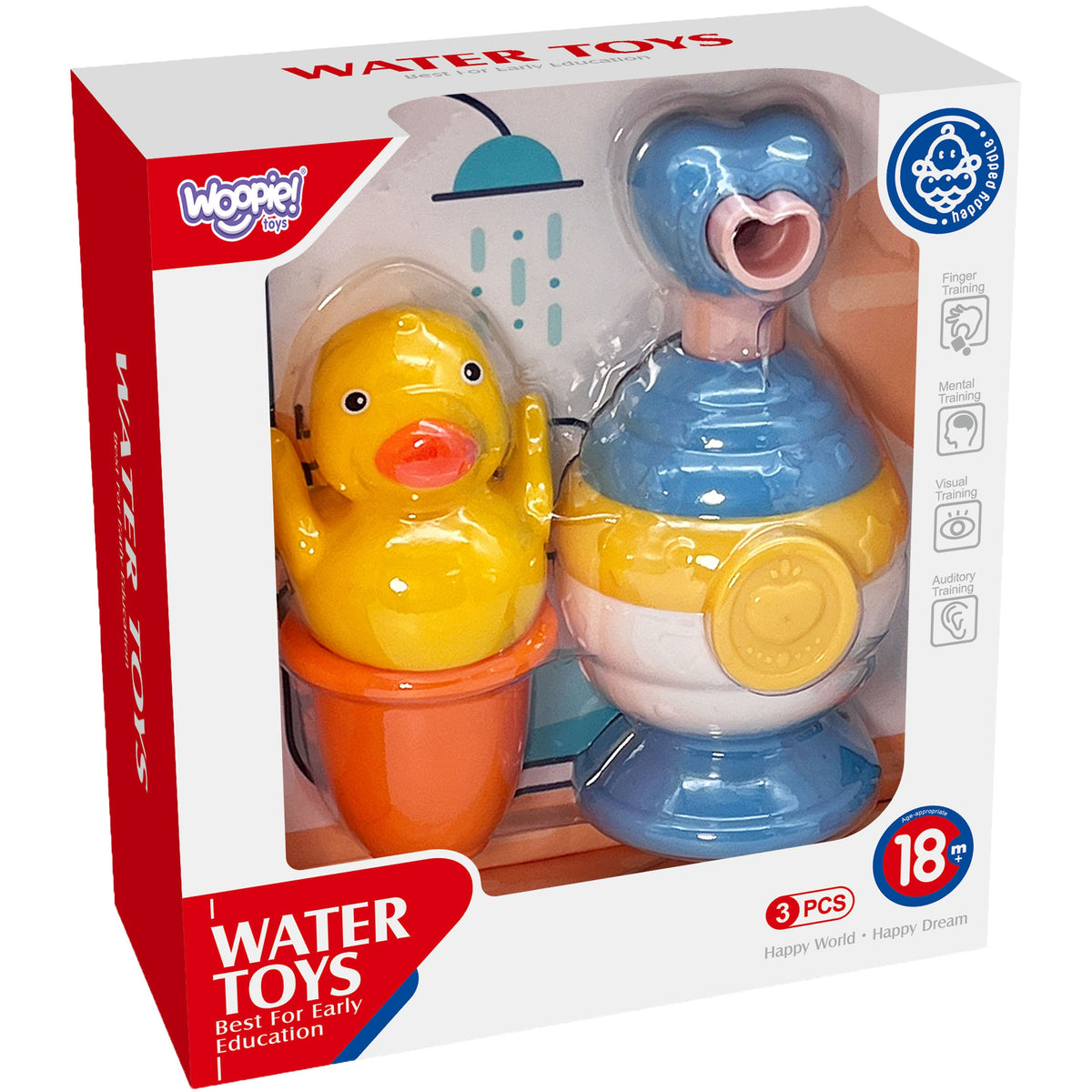 Woopie Baby vannas komplekts – rotaļa vannā