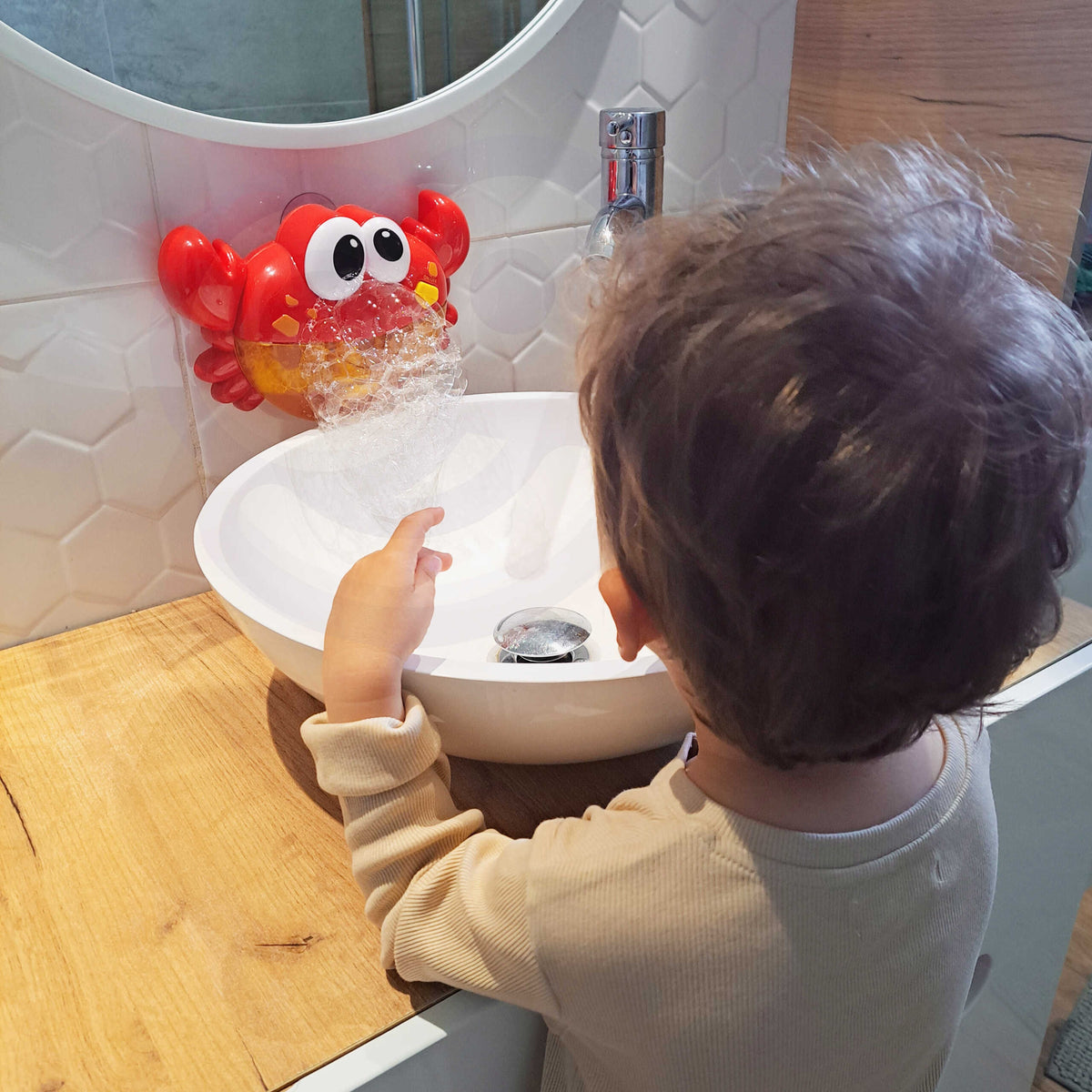 Woopie Baby bath bubble crab – suction cups