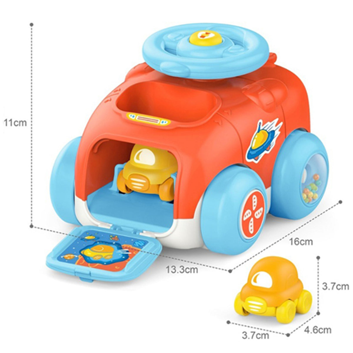 Car launcher toy – fun for toddlers from 18 months