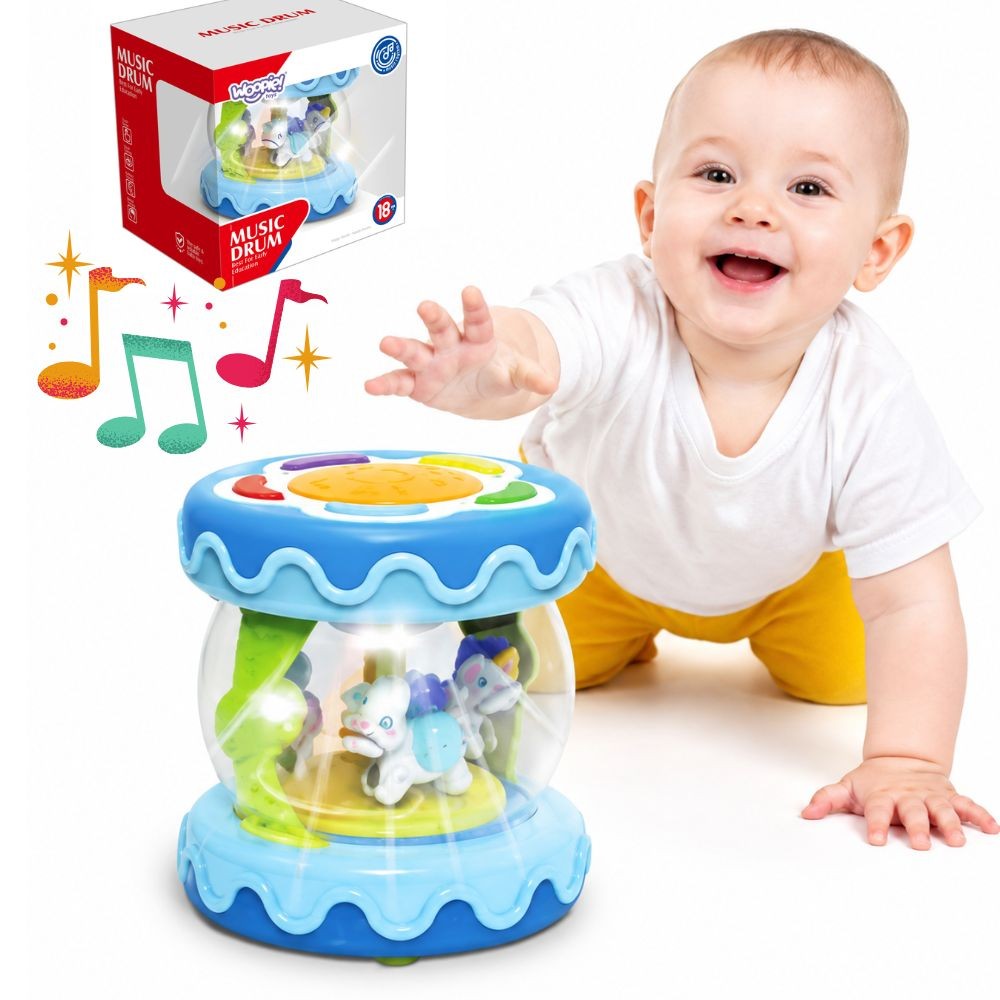 Woopie Baby bungas 3 in 1 – mūzikas kastīte un zvaigžņu projektors
