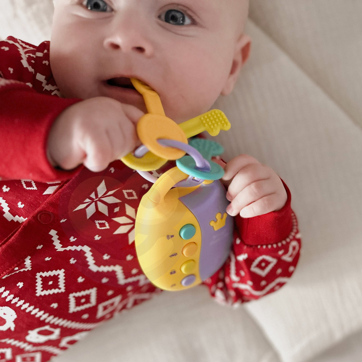 Woopie Baby rotaļu auto atslēgas – četras atslēgas-graužamie