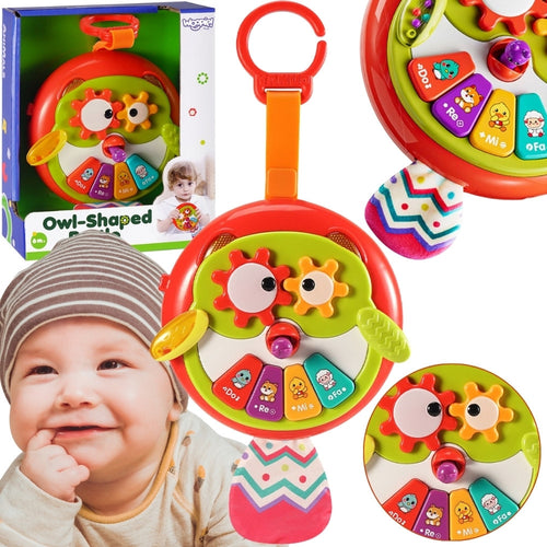 Woopie Baby interaktīvā pūce ar klavierītēm