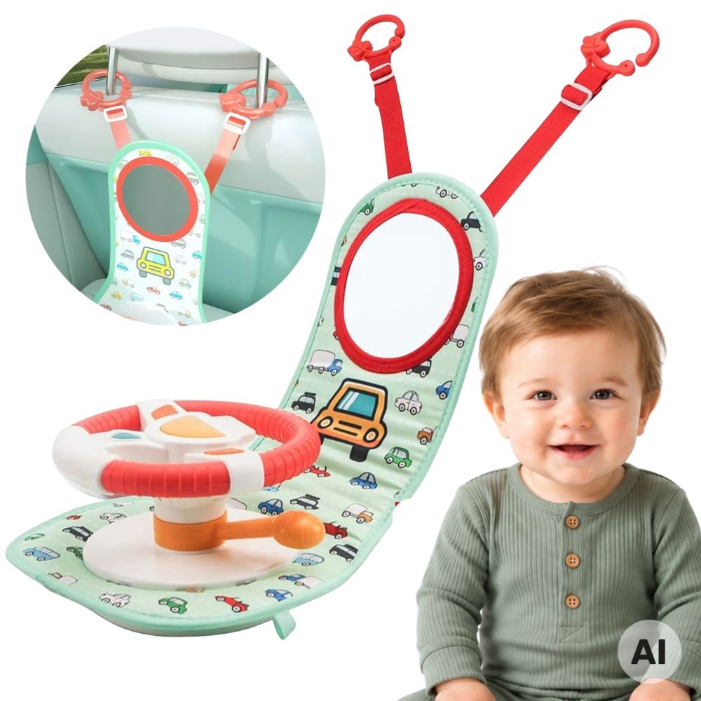 Woopie Baby interaktīvā stūre mazajam šoferim