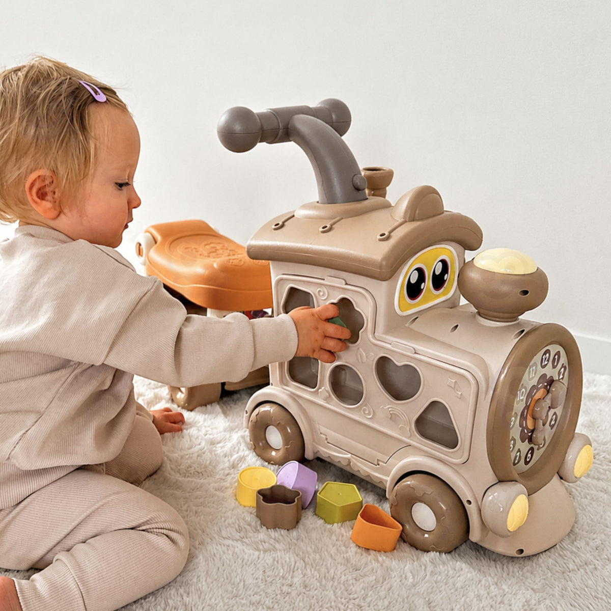 Woopie Baby 3-in-1 train – train with wagon