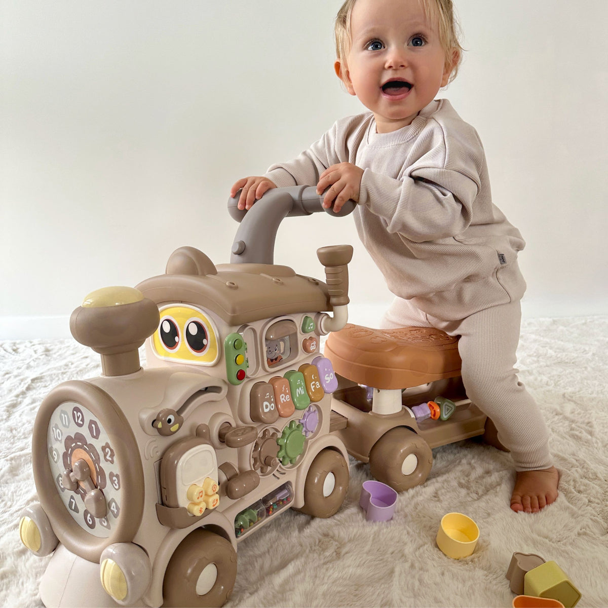 Woopie Baby 3-in-1 train – activity panel