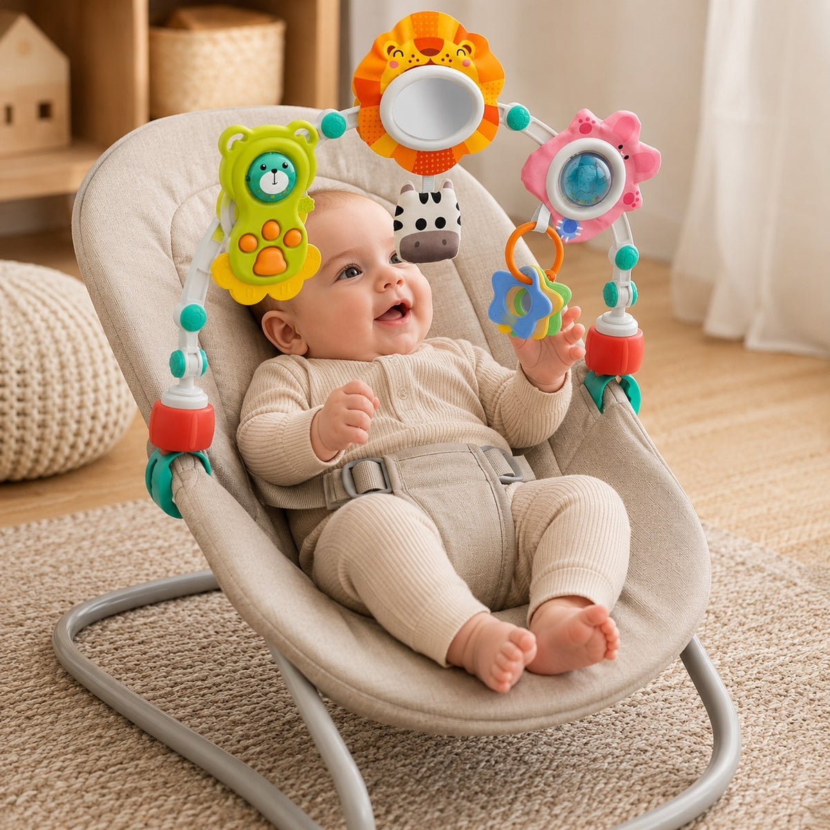 Woopie Baby lion bear arch – arch on stroller