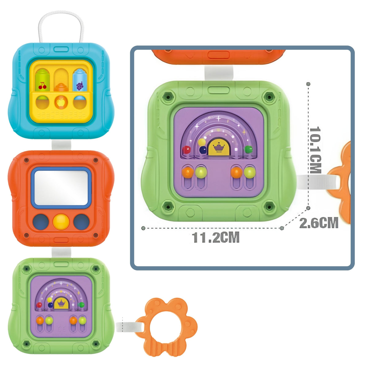 Woopie Baby sensorie paneļi – telefona disks