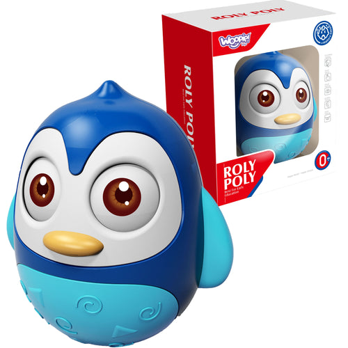 Woopie Baby Wobbly Penguin Sensory Toy for kids