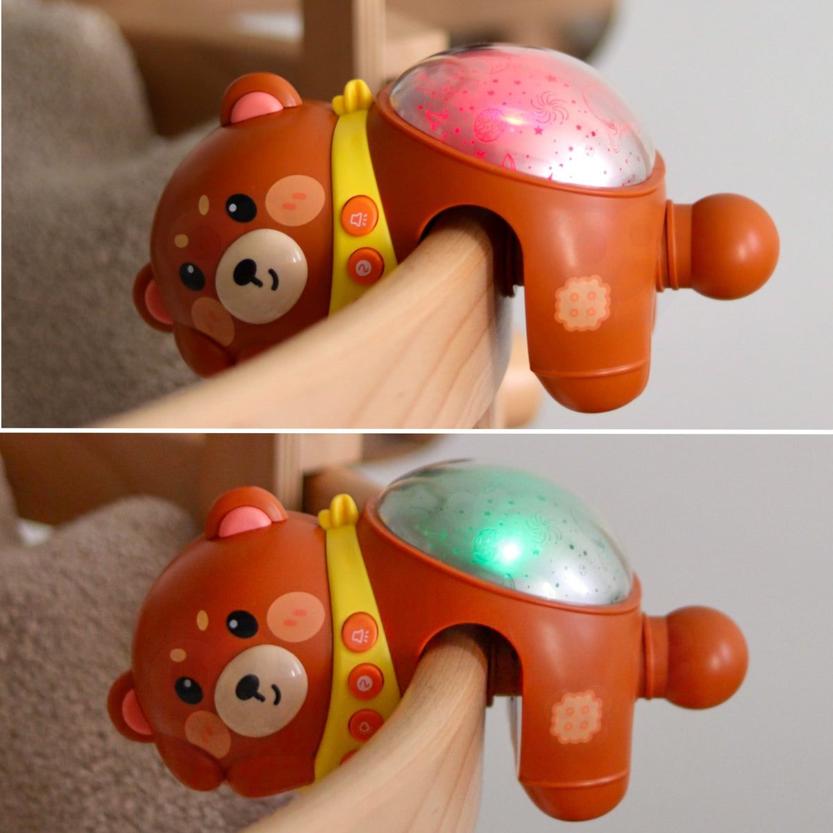 Woopie Baby teddy cot projector – mounting adjuster for the bed