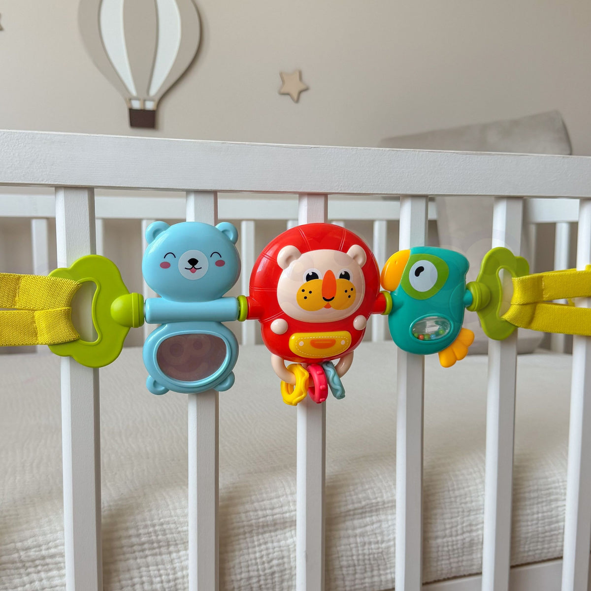 Woopie Baby sensorais panelis – lauva ar skaņām