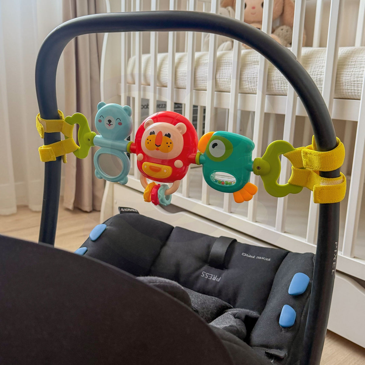 Woopie Baby sensorais panelis – panelis pie gultiņas