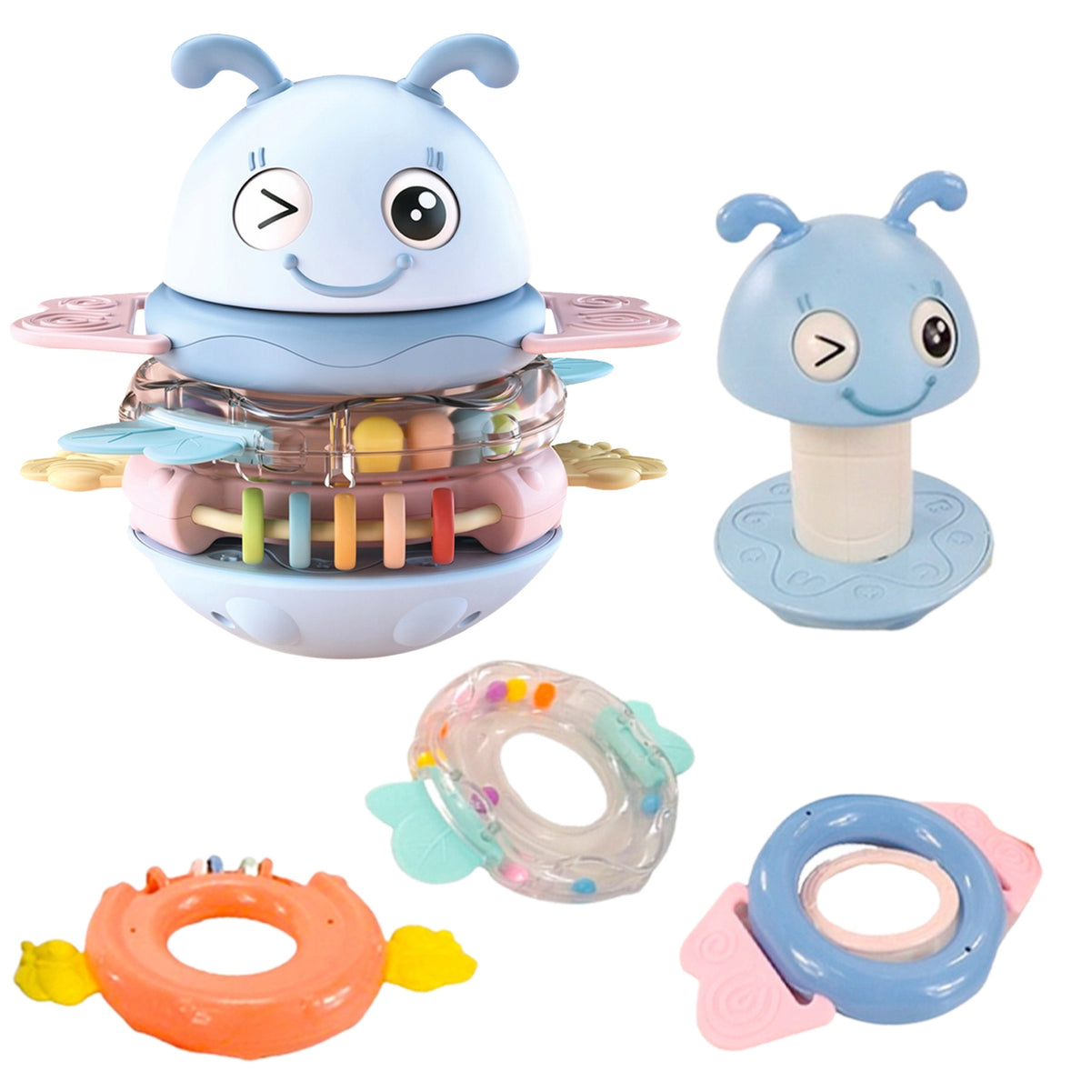 Woopie Baby musical bee tumbler – rocking base