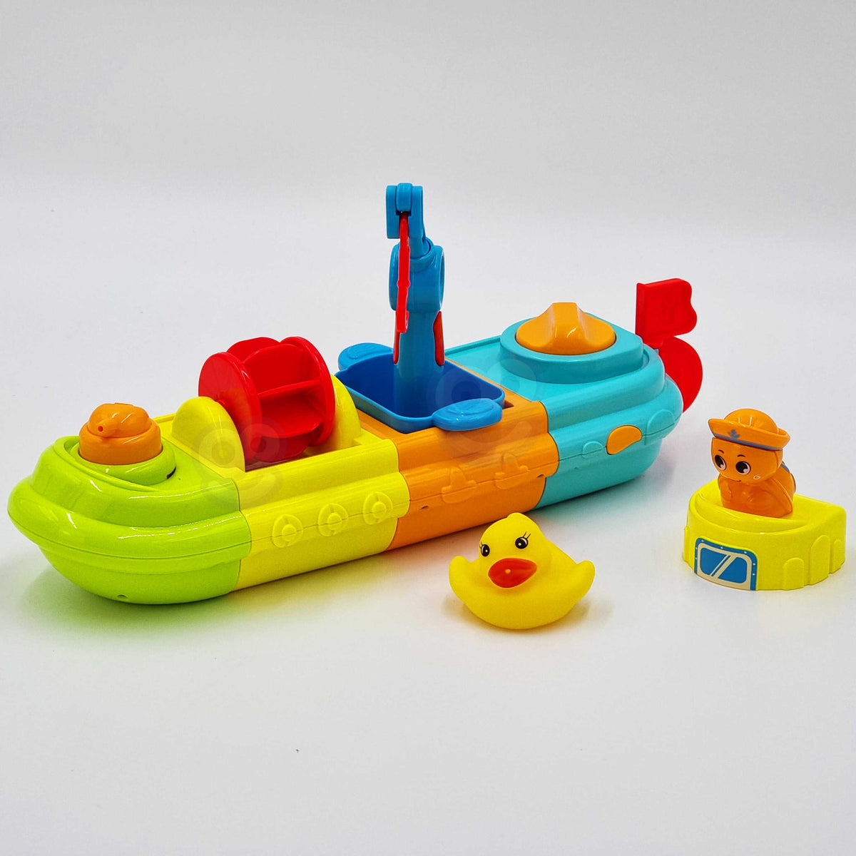 Woopie Baby bath ship – turtle on deck for kids