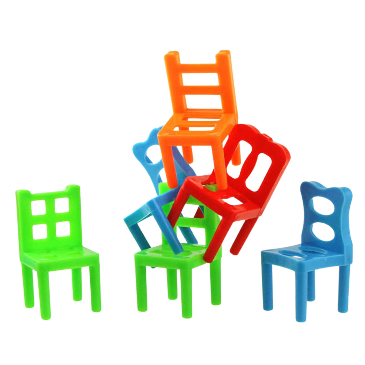 Chair stacking game – arcade game for one, two or more players