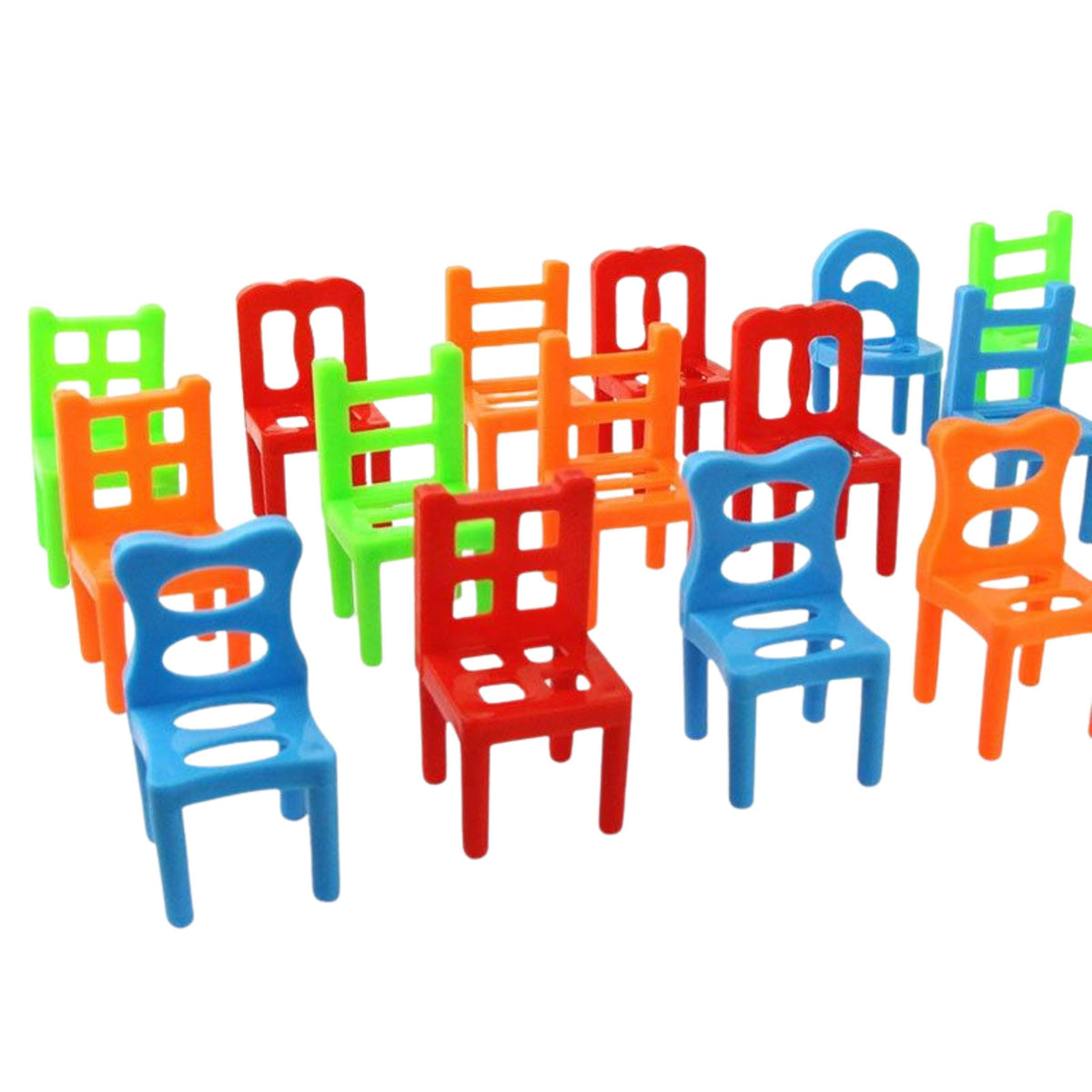 Chair stacking game – compact travel box