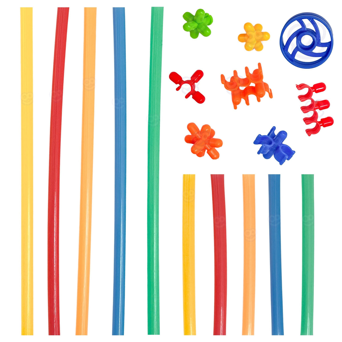 Woopie glow straws 400 – connectors for kids