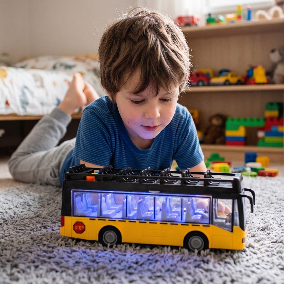 Woopie pilsētas autobuss – autobuss ar atvērtām durvīm