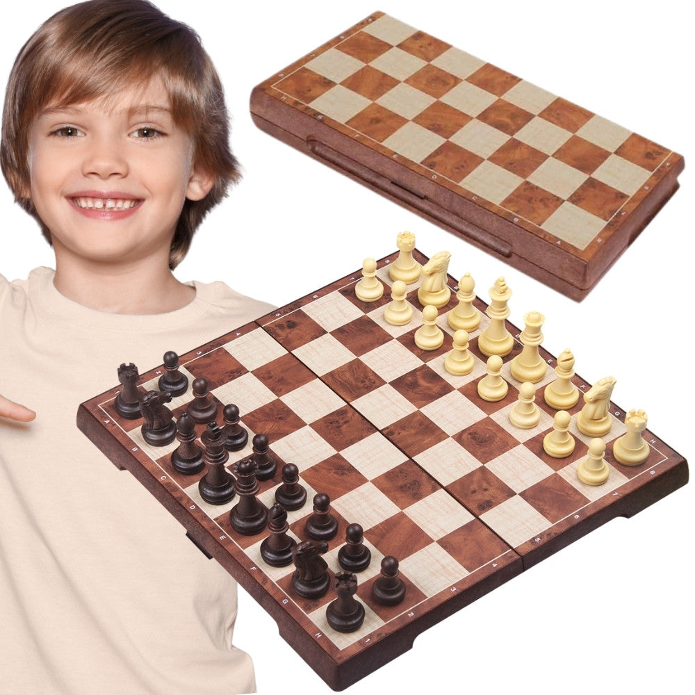 Woopie 2in1 magnētiskais šahs un dambrete