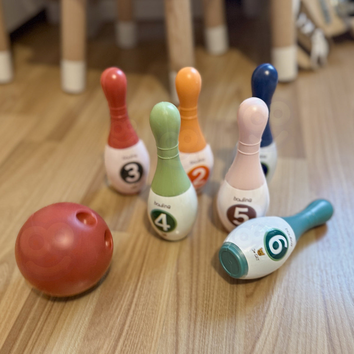 Woopie bērnu boulings – numurētas ķegles