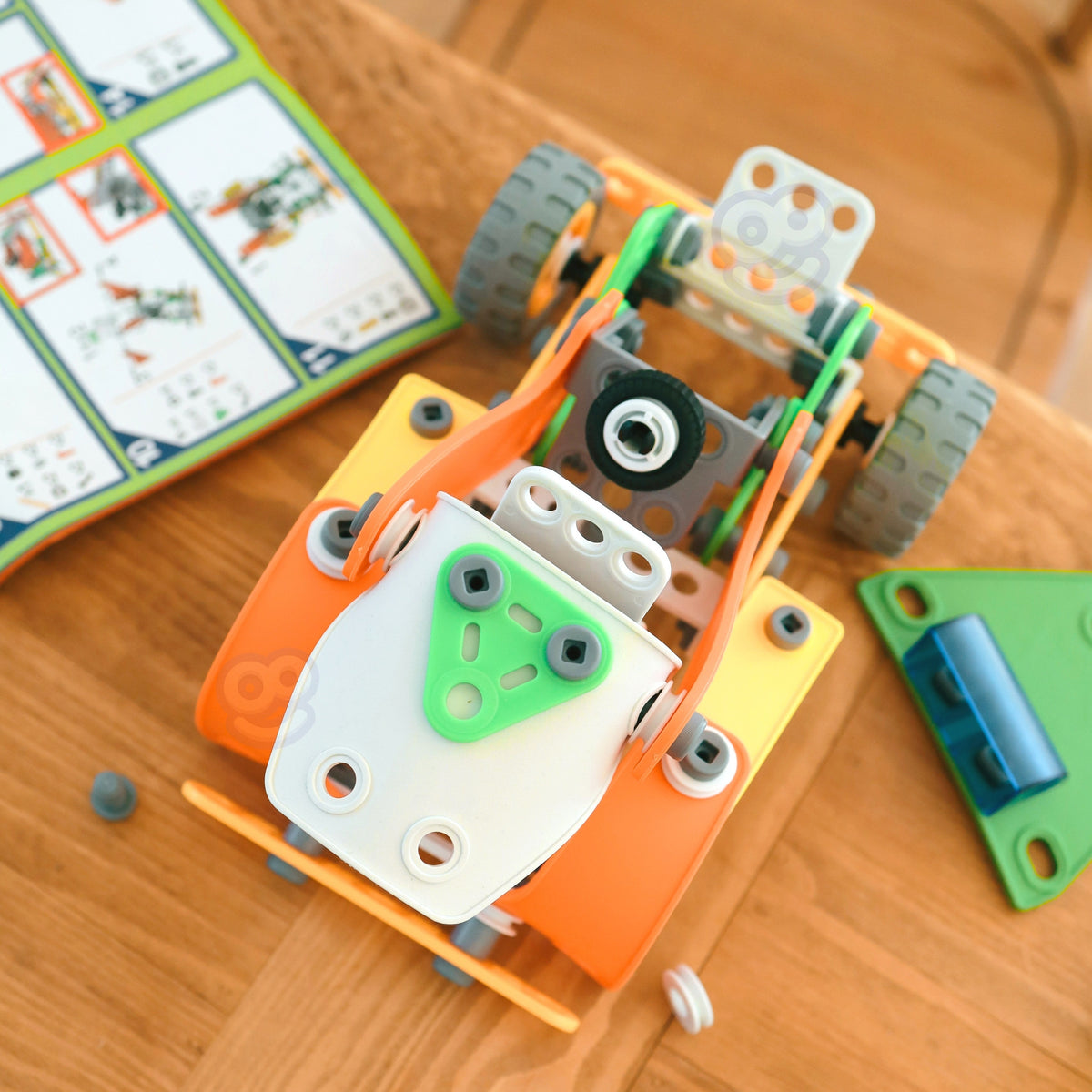 Woopie STEM 5in1 konstruktors – attēlu pamācība
