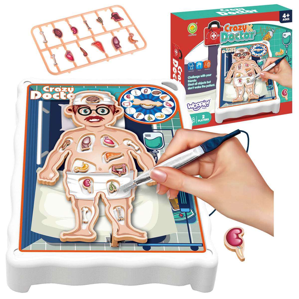 Woopie Crazy Doctor skill game for the whole family