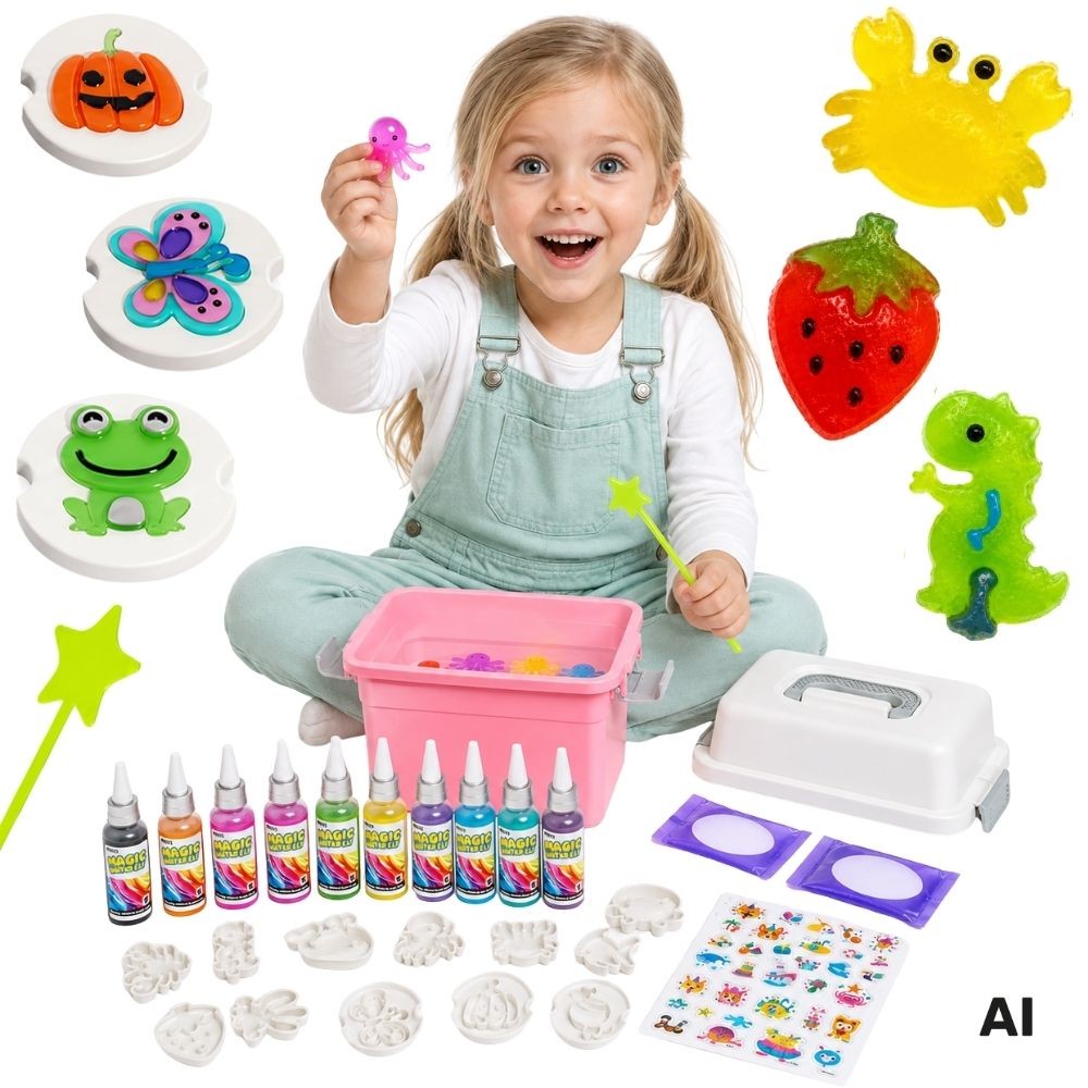 Woopie Magic Water World gel figures kit, 30 pieces