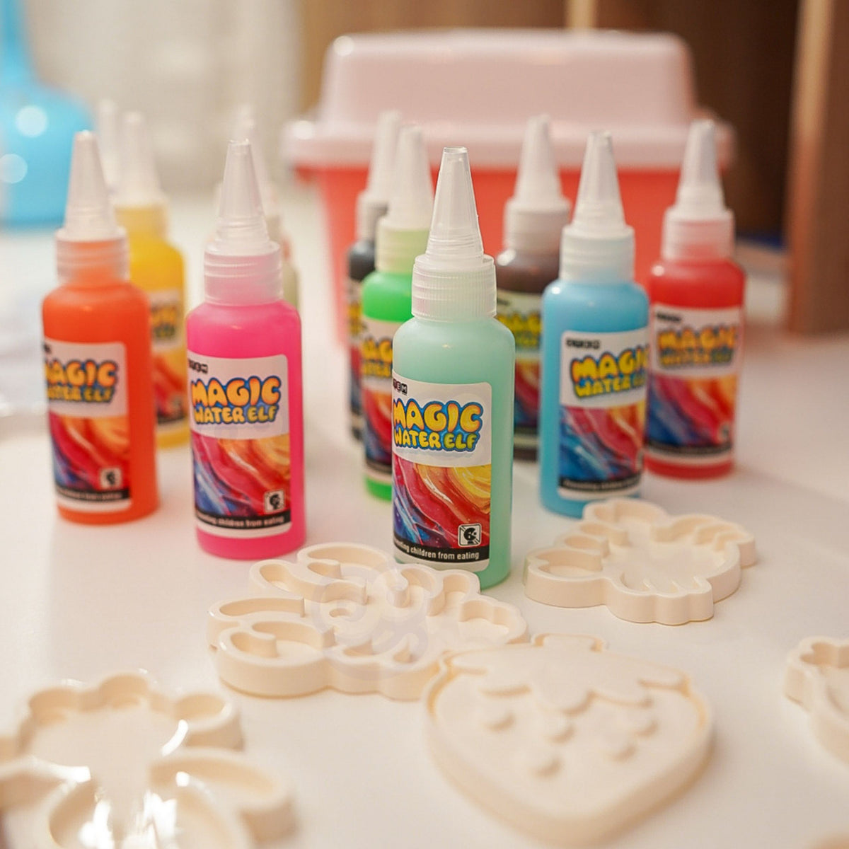 Magic water gel kit – 3D figures form in the water bath