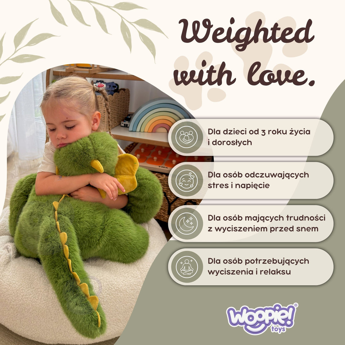Woopie svērtais dinozaurs – svērtais dinozaurs