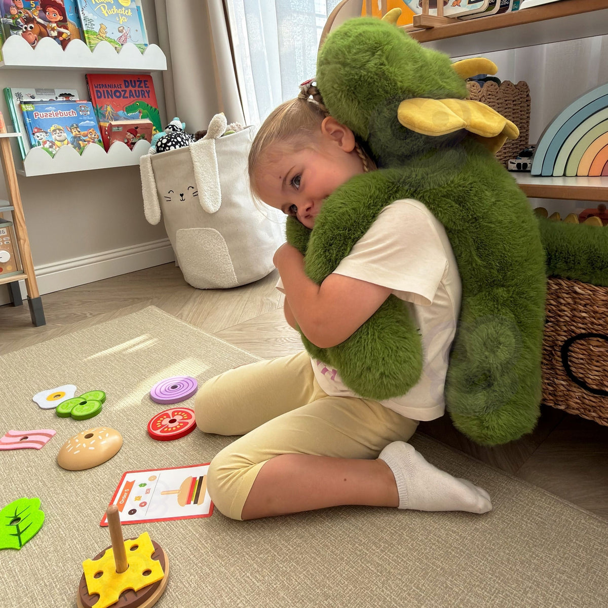 Woopie svērtais dinozaurs – mīksts plīšs