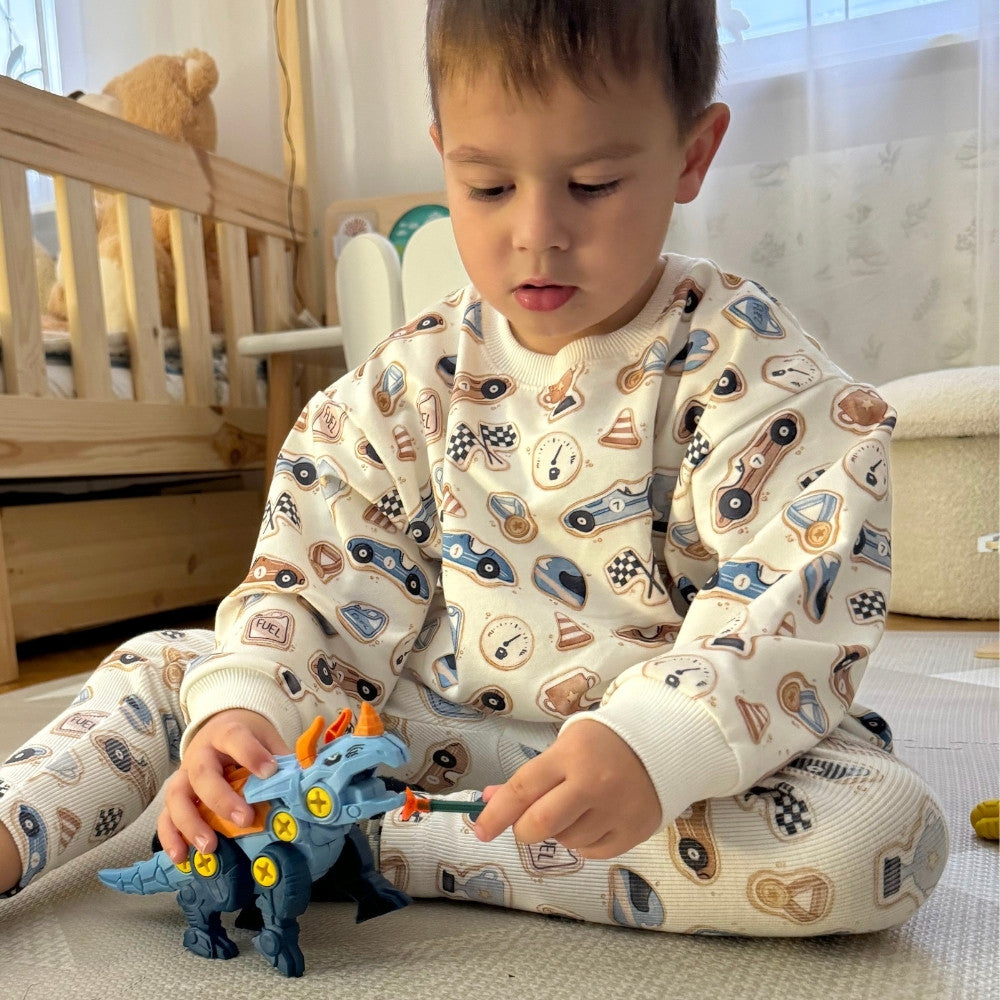 Woopie take-apart dinosaurs – three assembled dinosaurs