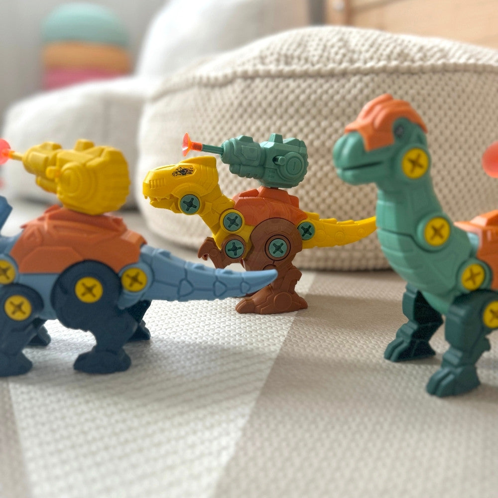 Woopie take-apart dinosaurs – storage box