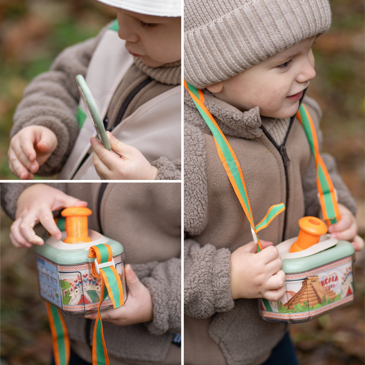 Explorer kit accessories – binoculars, magnifier and torch