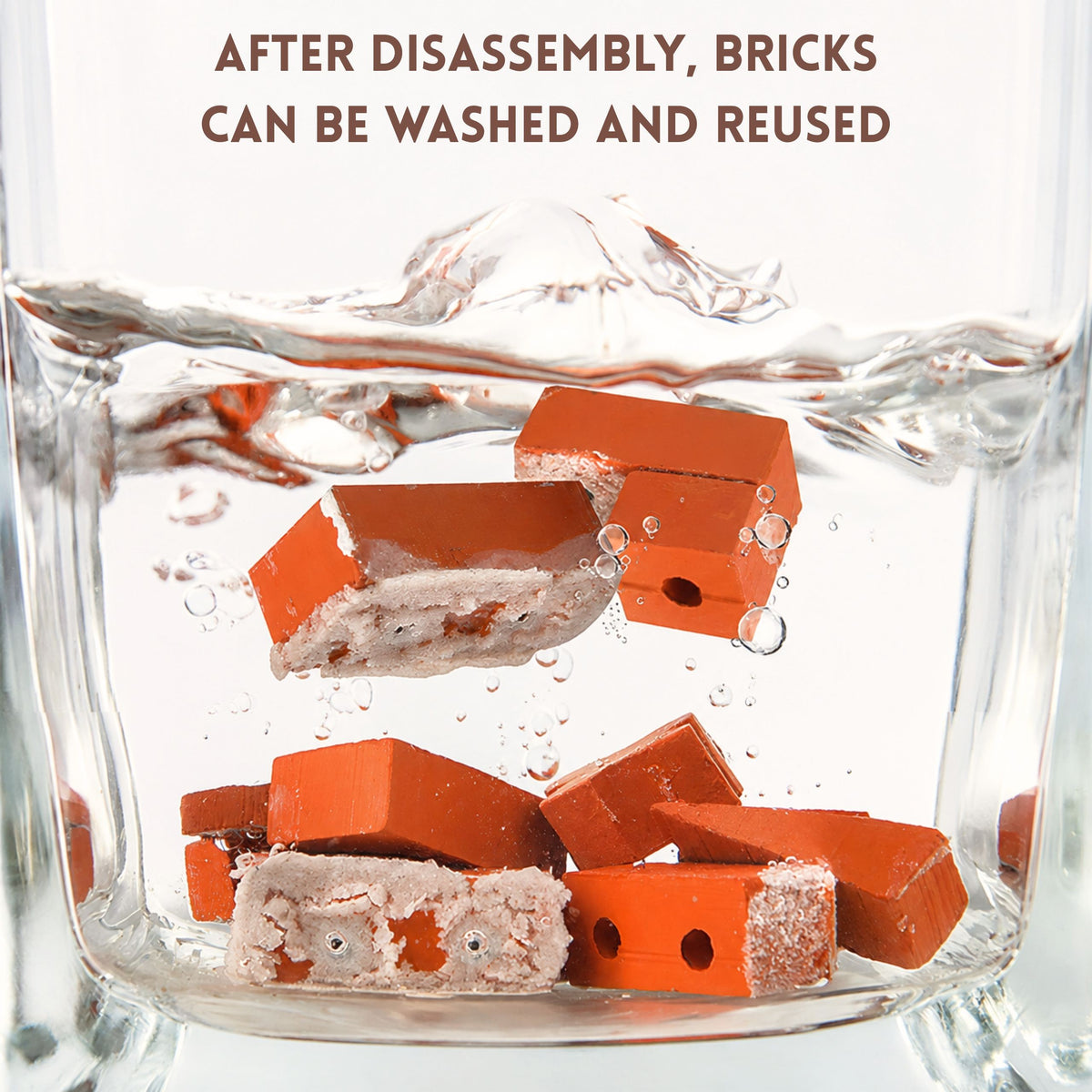Woopie classic brick villa 352 – child building