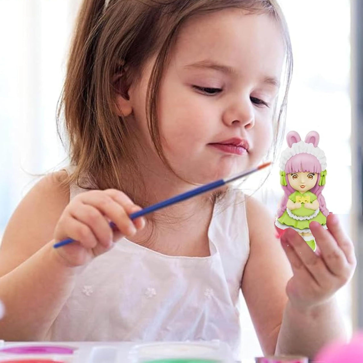 Princešu ģipša komplekts – izkrāsotas figūriņas kā magnēti