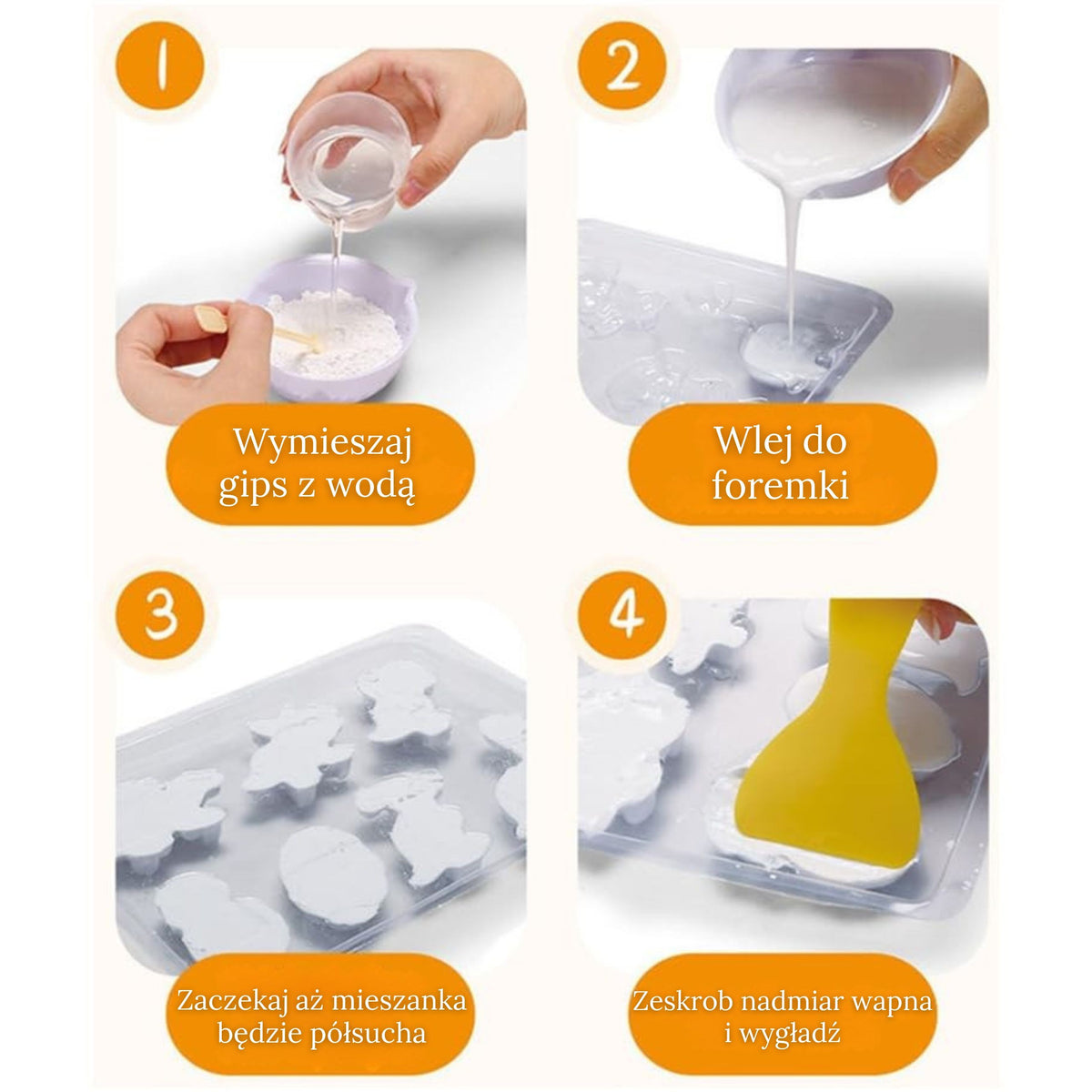 Princess plaster kit – creative craft set for ages 6+