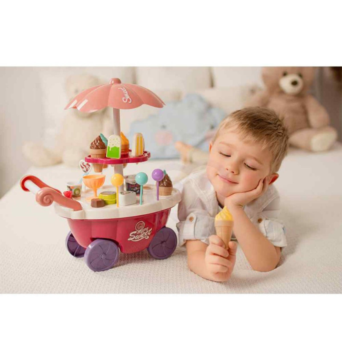 Woopie sweets cart 36 pcs – hidden storage