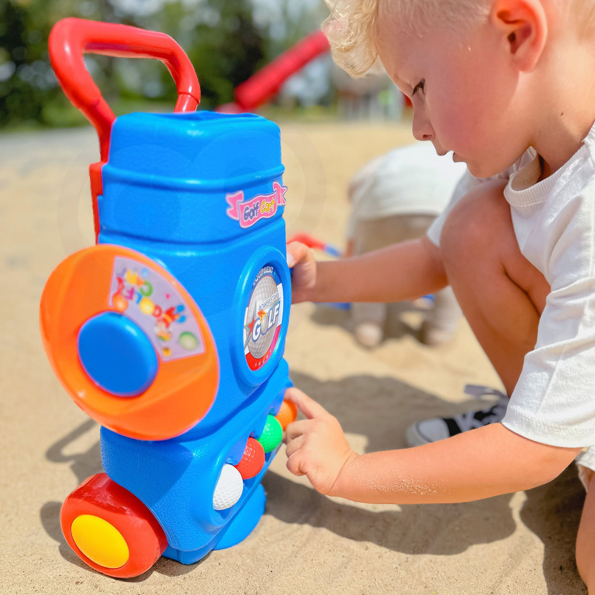 Woopie kids' golf set – coloured golf balls