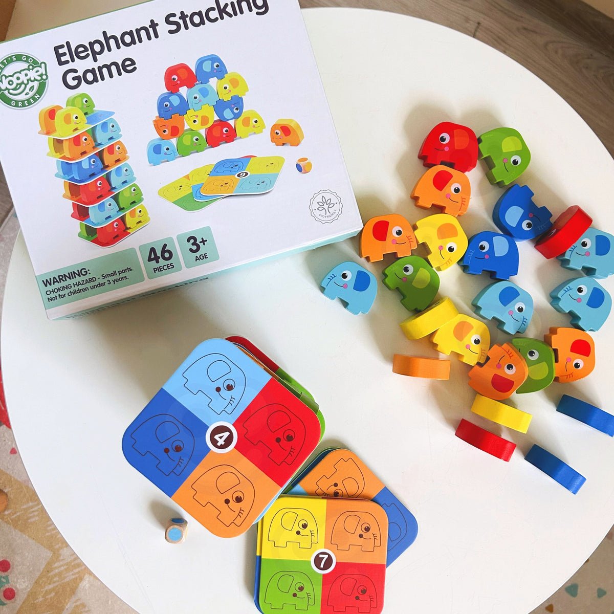Elephant stacking game – dexterity game for the whole family