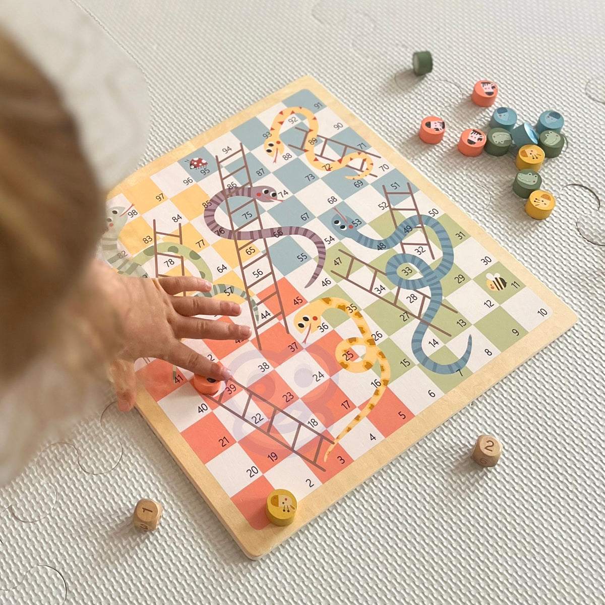 Woopie Green galda spēle 2in1 – Ludo puse