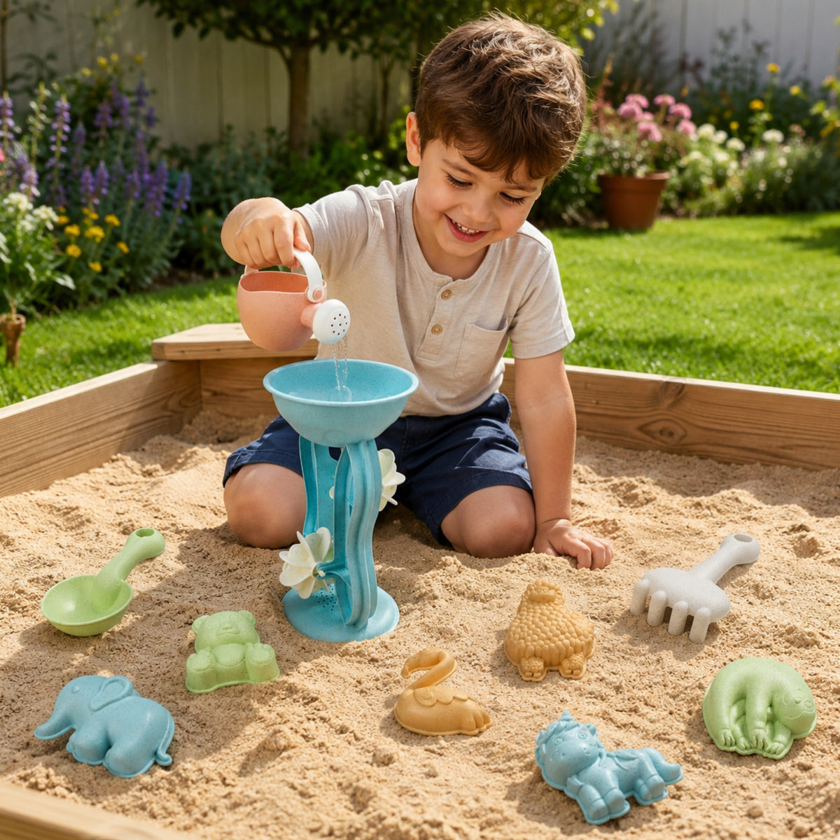 Woopie GREEN sand wheel set – sand wheel