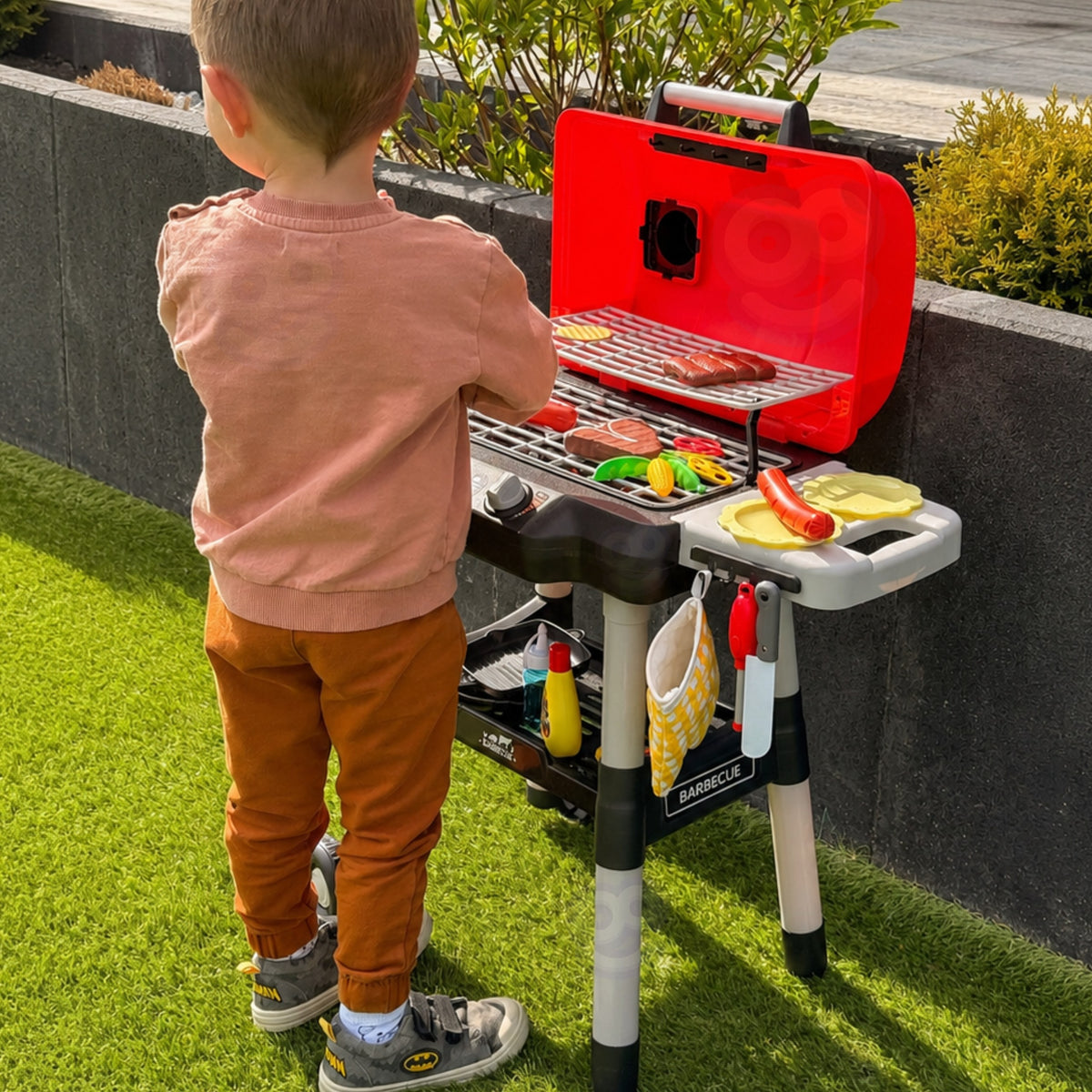 Woopie XL toy grill – steak, ribs, burger and hot dog