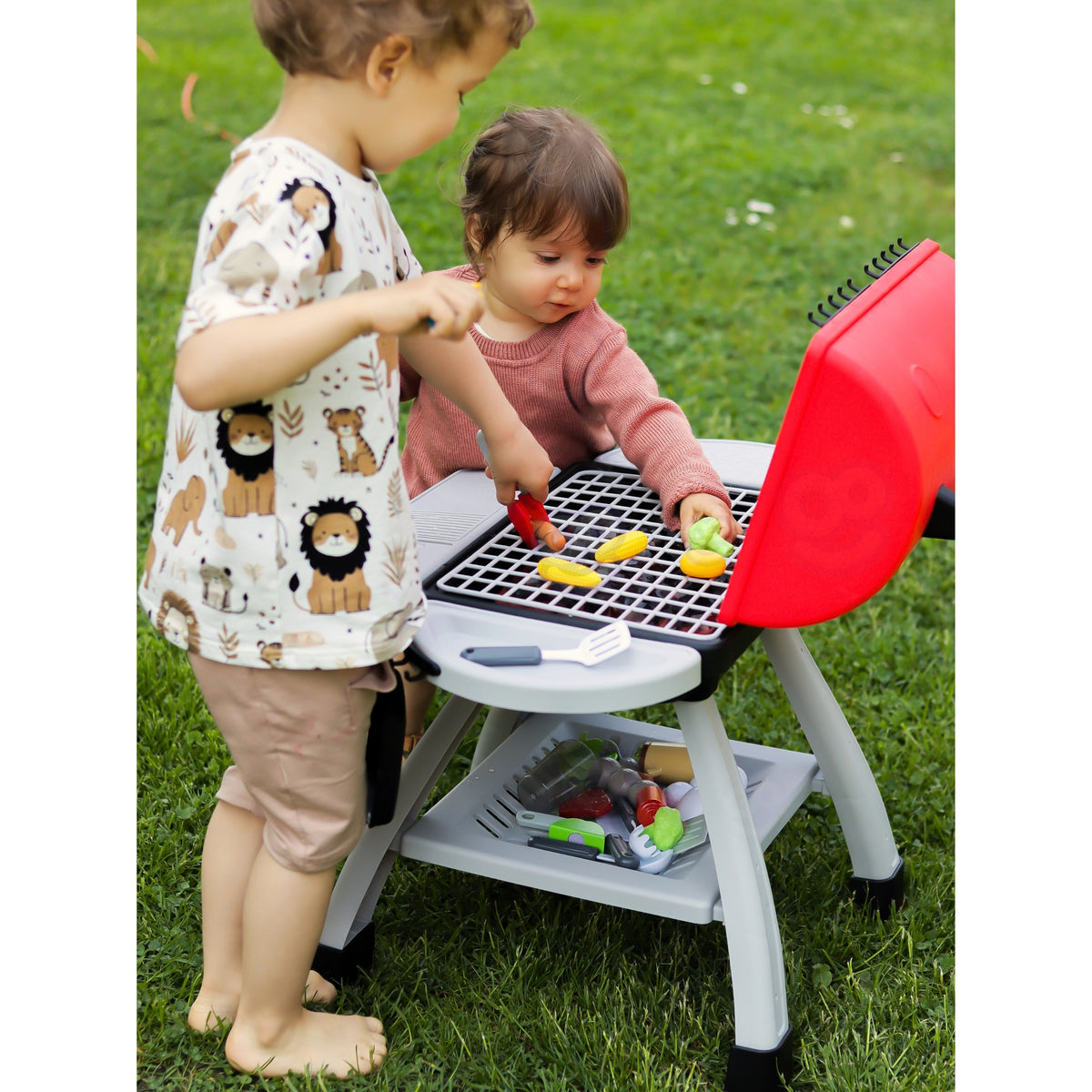 Woopie XL grill with lid – grill with opening lid