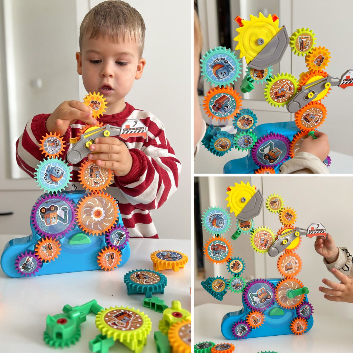 Woopie musical gear set 18 – hand crank for kids