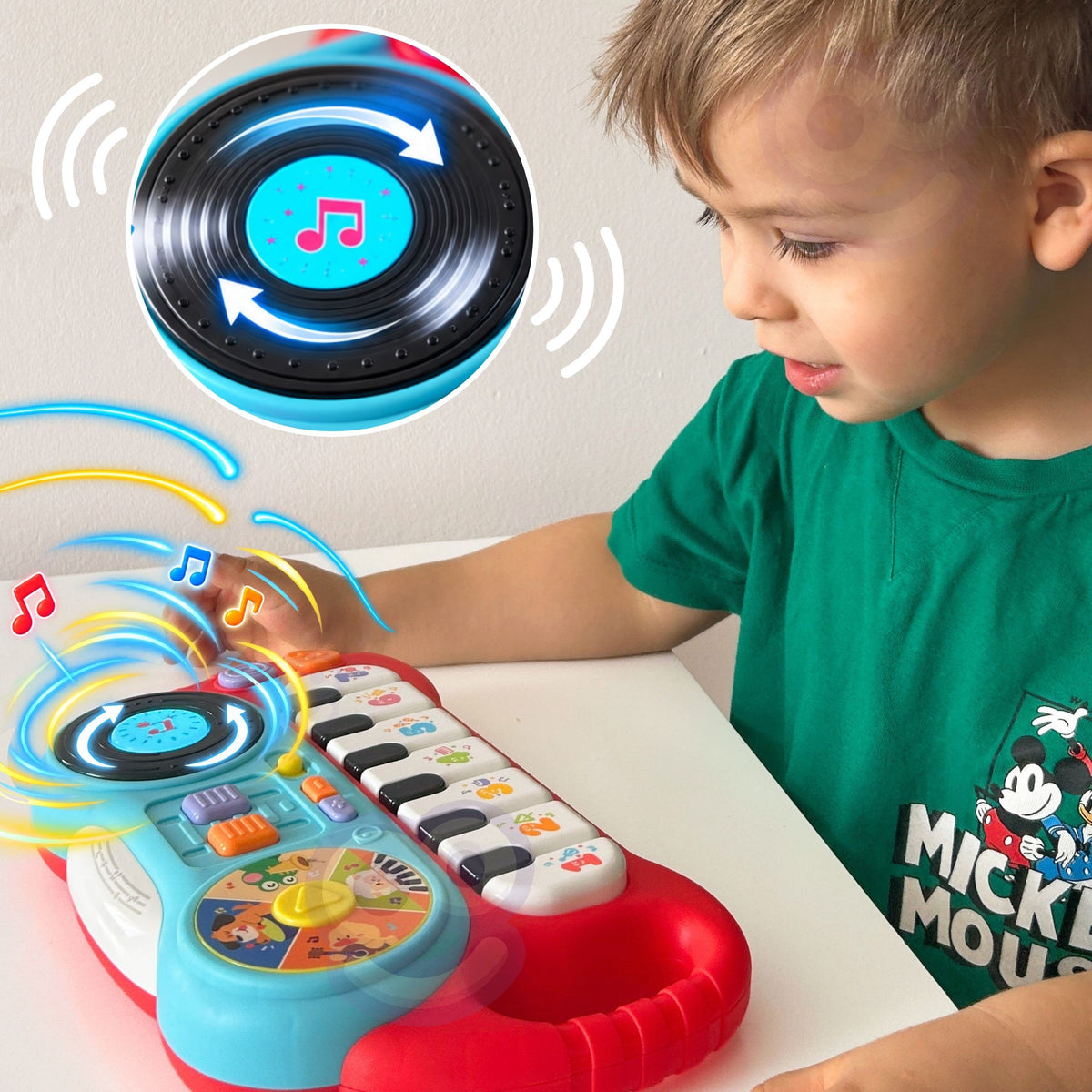 Woopie Baby klavieres “Mazais DJ” – klavieru taustiņi