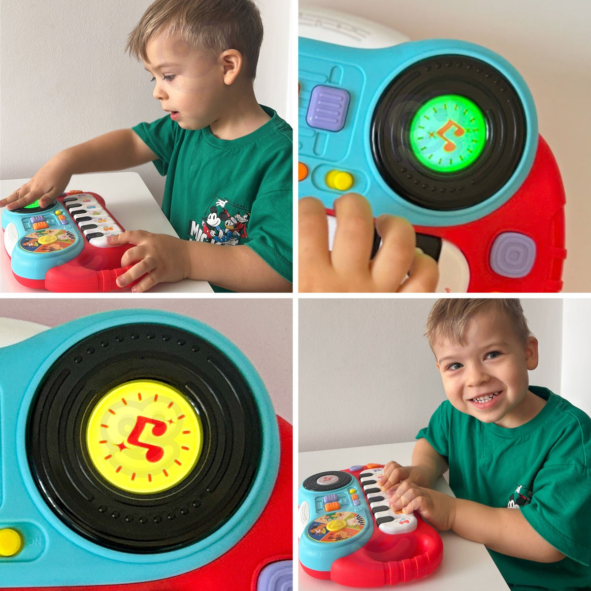 Woopie Baby klavieres “Mazais DJ” – grozāms disks