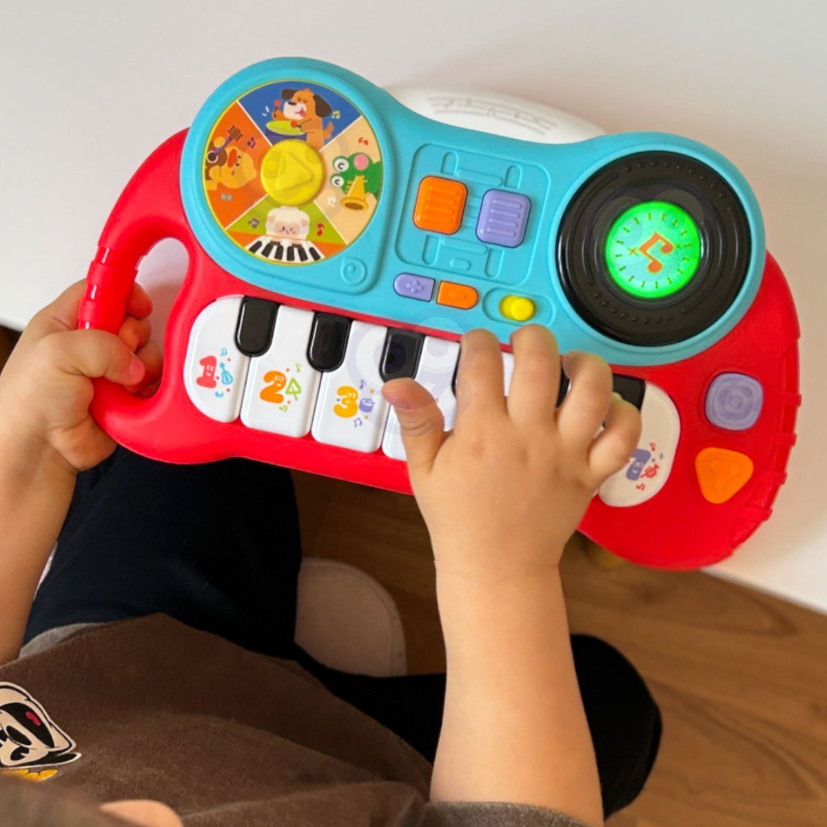 Woopie Baby klavieres “Mazais DJ” – dzīvnieku disks